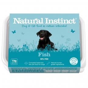 Natural Instinct Natural Fish Dog 1kg Frozen